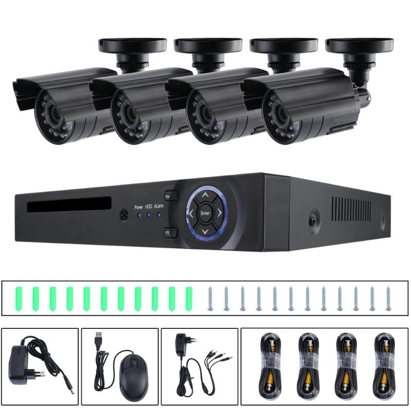 

Professional Indoor Outdoor IP Camera Waterproof IP66 Home Infrared Monitor Surveillance Security Camera System DVR Set