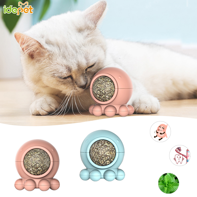 

Healthy Cat Catnip Pet Cat Toy Sugar Candy Licking Nutrition Gel Energy Ball Toy for Cats Kittens Increase Help Tool 20