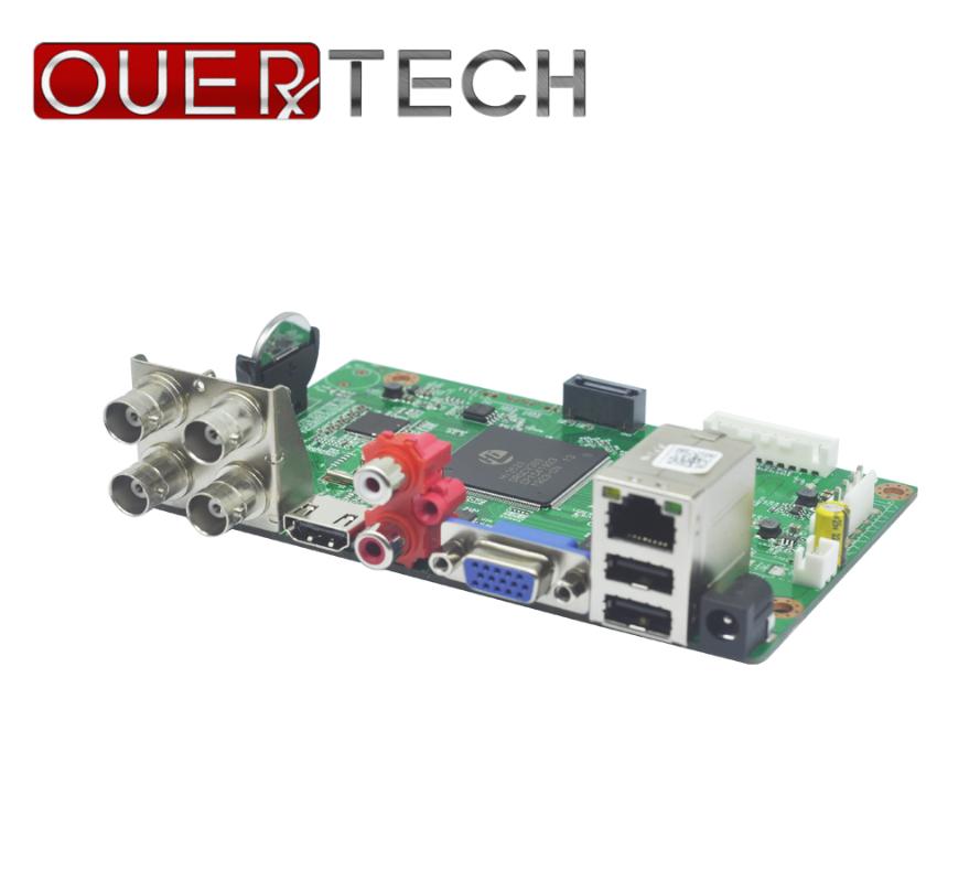 

OUERTECH 5 in 1 AHD CVI TVI IP CVBS 4CH CCTV DVR board 1080N/1080P/5MP ONVIF Surveillance Video Recorde Main board