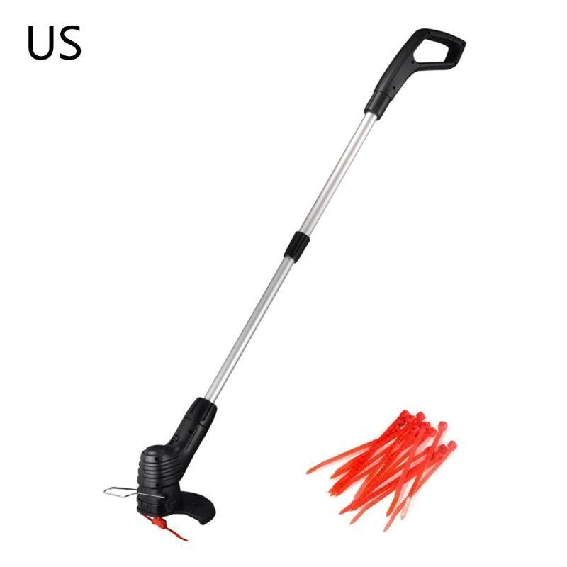 

Electric Grass Trimmer Handheld Lawn Mower Cordless Strimmer String Cutter Garden Tool with 20 Mowing Belt