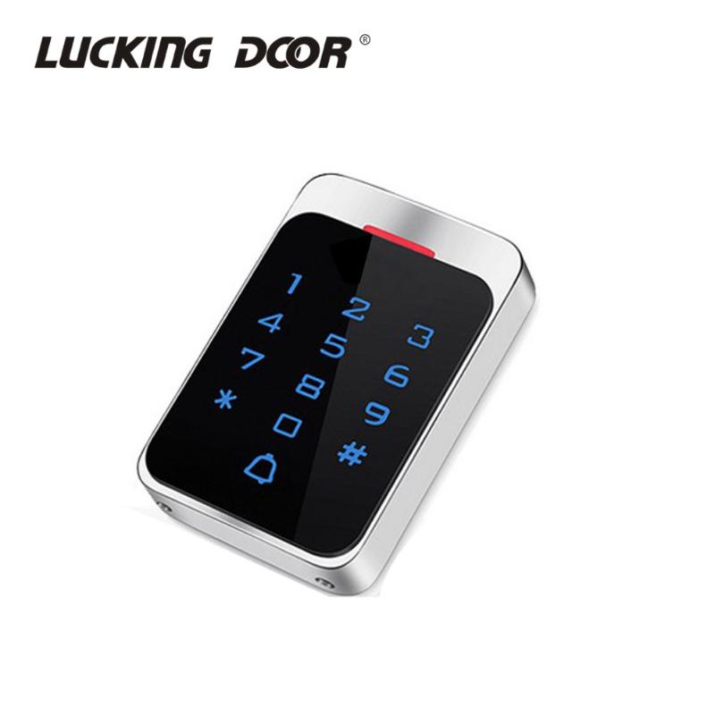 

Metal Waterproof 125KHz RFID Touch Screen Keypad 13.56MHZ Standalone Access Controller Touch screen Door Lock SystemT50