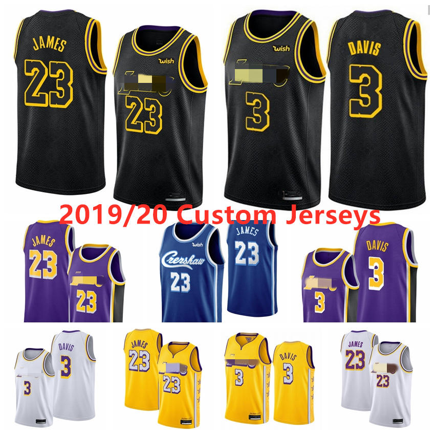 

Los Angeles Lakers Kobe Bryant Men LeBron James Anthony #3 Davis Kyle Dwight Kuzma Howard Alex Caruso Pope Basketball Jersey, 10