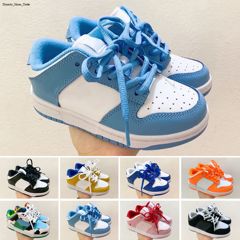 

Kids SB Dunk CHUNKY DUNKY Running shoes Pink blue and green men women Athletic Skateboarding sports Trainers, Color 8