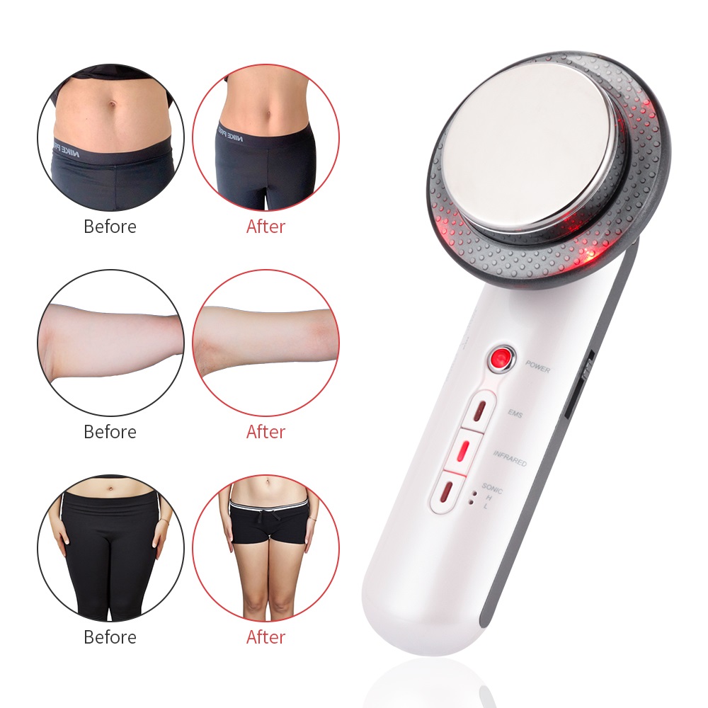 

Ultrasound Cavitation EMS Fat Burner Body Slimming Massager Weight Loss Machine with Patch Lipo Anti Cellulite Galvanic Infrared