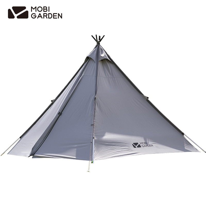 

Mobigarden Pyramid Tent Villa Tower Sunscreen UV40+ PU5000 W/R Family Outdoor Rain Proof Waterproof Camping NX20561003