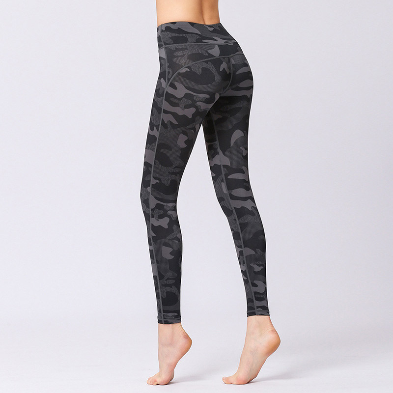 

Women High Waist Yoga Leggings Pants with Pockets Tummy Control 4 Way Stretch Pants BHD2