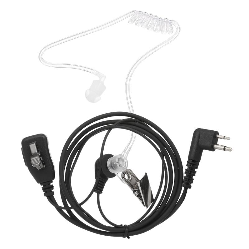 Walkie Talkie Earpiece with Mic Radio Earpiece Acoustic Tube Earpiece Headset Police Earpiece PTT Headset Mic for Motorola Tetra Two Way Radio MTH800 MTP850 Walkie Talkie