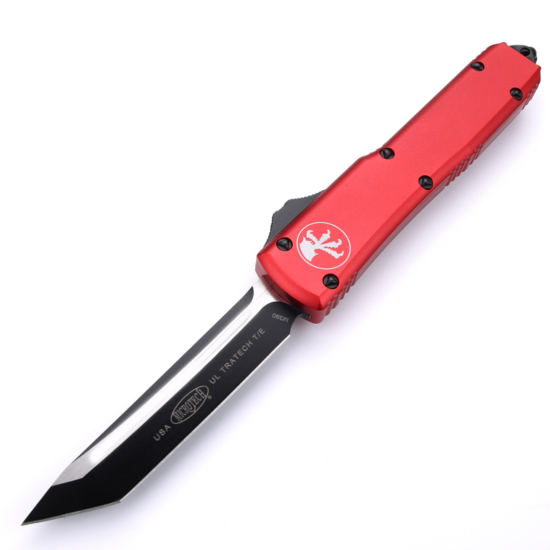 

red A5 CNC automatic knives Benchmade knife t6061 handle CNC VG10 steel OUT pocket knife BM3300 Camping tactical Survival Hunting knife