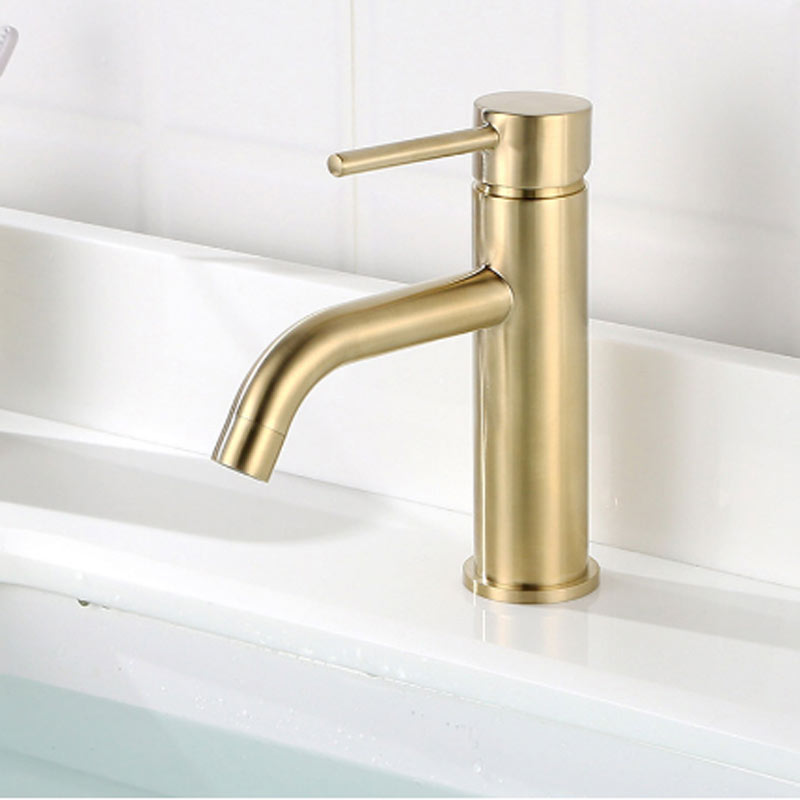 

Bathroom Basin Faucet Rose Gold & Black Brass Sing