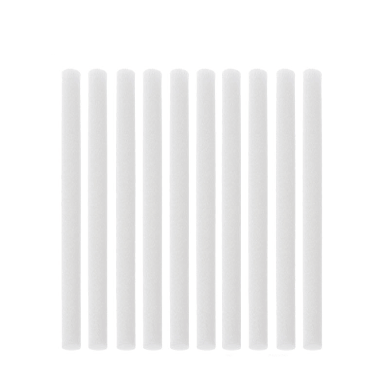 

10 Piece 8*64mm Air Humidifiers Filters Cotton Swab for Car Home Ultrasonic Humidifier Mist Maker Replace Parts can be cut