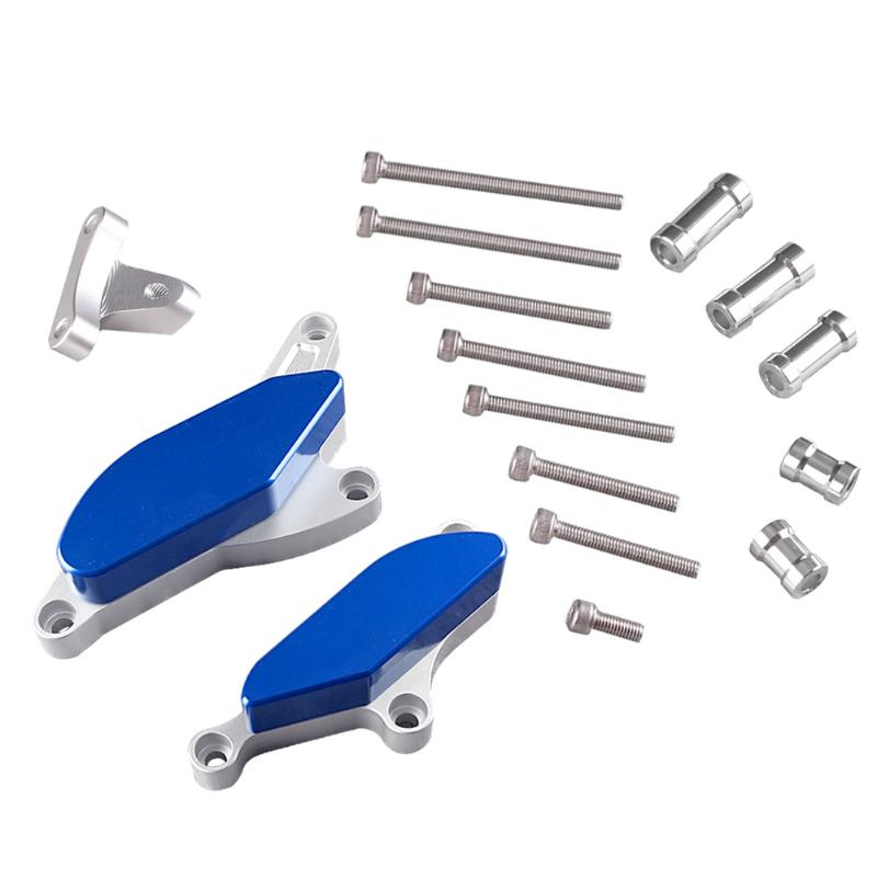 

Motorcycle Left & Right Side Engine Guard Frame Stator Slider Protector Cover Kit For Ninja ZX10R ZX-10R 2008 2009 2010