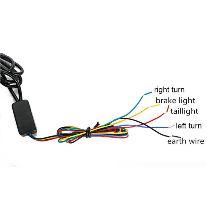 

Lamp Strobe Light DC 12-24V 6500 k IP67 1pc Car Motorcycle Sequential LED, As pic