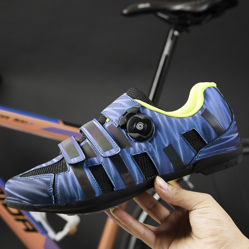 

Men Women Bicycle Ventilation Sport Shoes Rubber Sole Breathable Outdoor Mountain Road Universal Cycling Bike Sneakers 36-45, Yellow