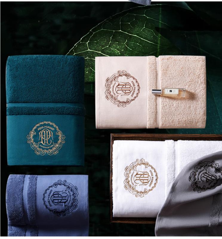 

Hotel Adults Bath Towels Luxury Large Cotton Large Towel Bath Towel Home Cotton Adult Couple Thicken B5T6, Green