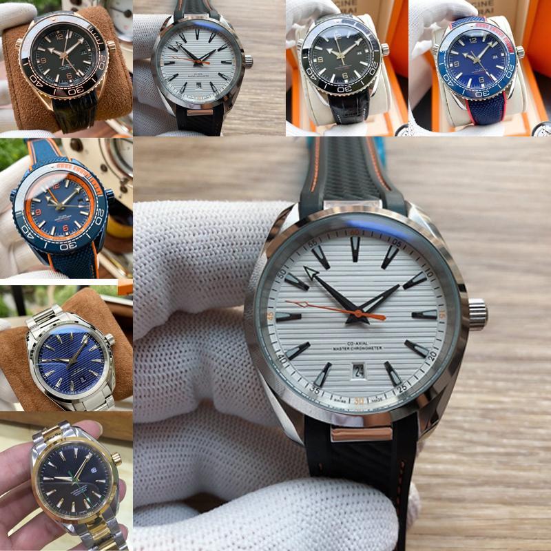 

New luxury aqua Terra Watches Automatic Mechanical sea GMT men sport master watch Seamaster james bond 007 brand mens desi mf0q#