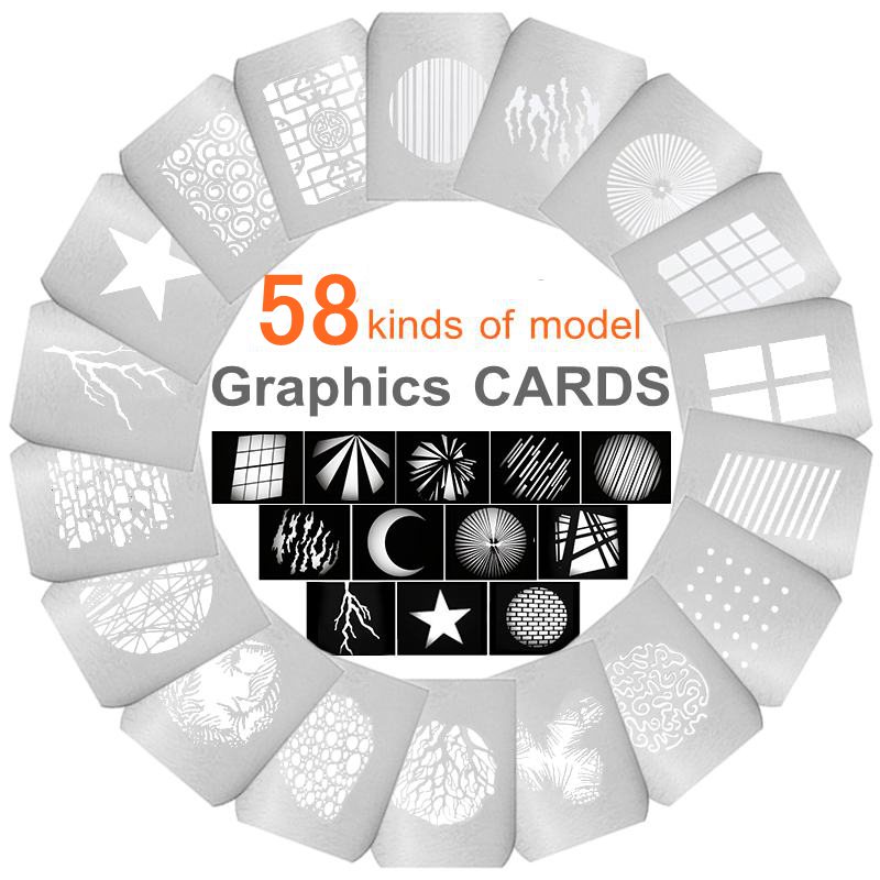 

LED condenser tube projection film graphic DIY light tube shape insert OT1 OT1 PRO condenser lens background light effect film