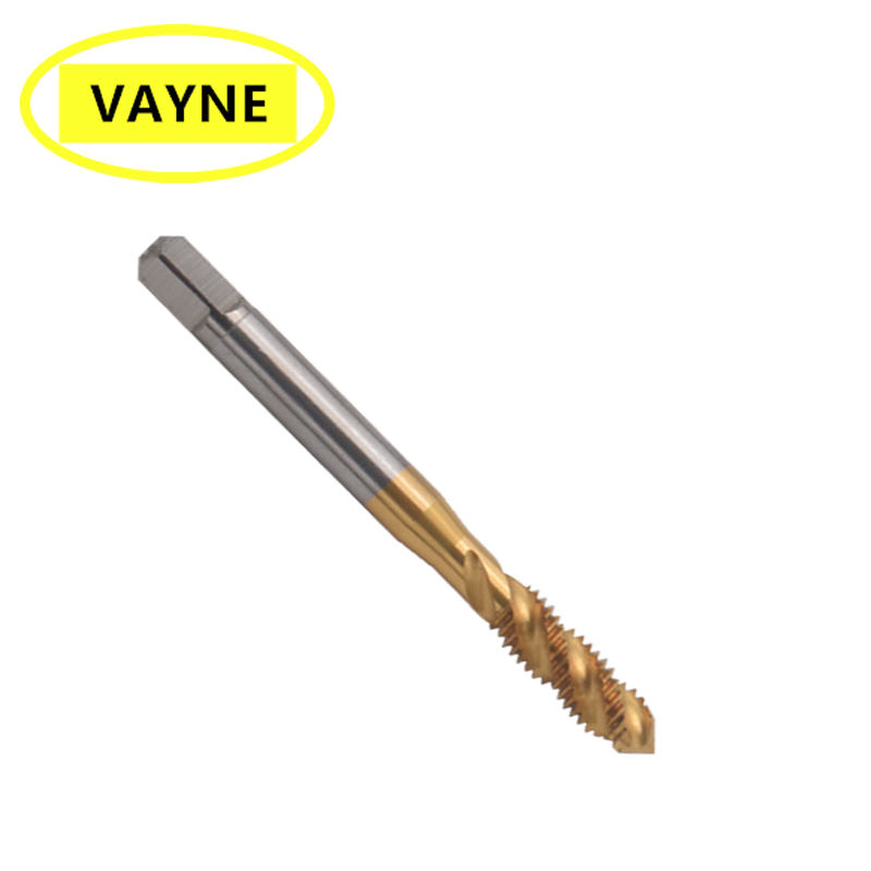 

VAYNE HSSE British system Machine used Spiral Fluted Taps with Tin Coated BSW1/8-40 5/32-32 3/16-24/32 7/32-24 1/4-20 3/16-32