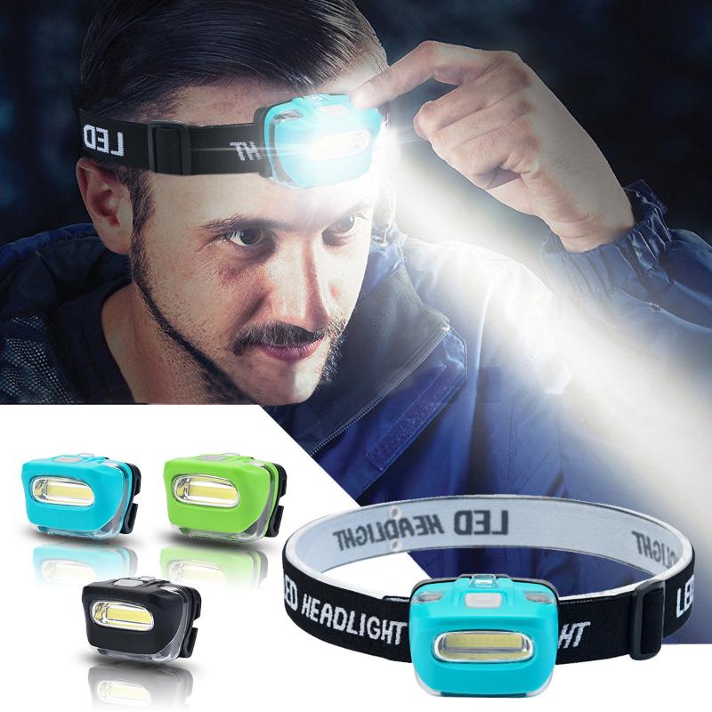 

COB LED camping hiking mini headlights 3 mode outdoor search tool waterproof headlights using 18650 convenient and practical#P25