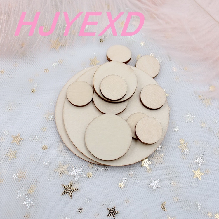 

15mm/18mm/20mm/25mm/30mm blank circle earrings round wood wedding save the date heart scrapbooking -CT1074