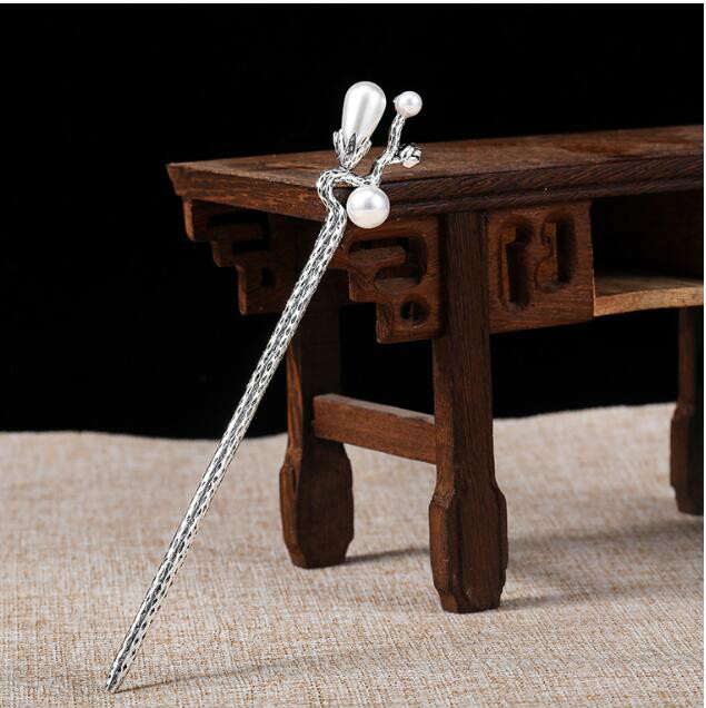 

Hair Clips & Barrettes Vintage Stick Chinese Style Simulated Pearls Hairpin Women Pin Accessories Gift Jewelry