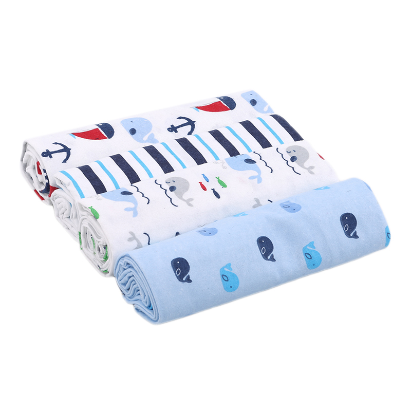 

Baby Blanket High Quality Cotton Supersoft Flannel Baby Bedsheet 74*74CM Newborn Receiving Swaddle Blankets, Light pink