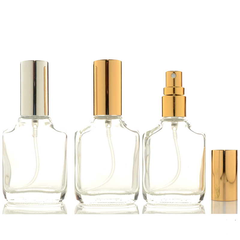 

Factory Price 10Ml 1/3oz Transparent Square Glass Fine Mist Sprayer Bottle Vial Portable Mini Perfume Atomizer Liquid Container