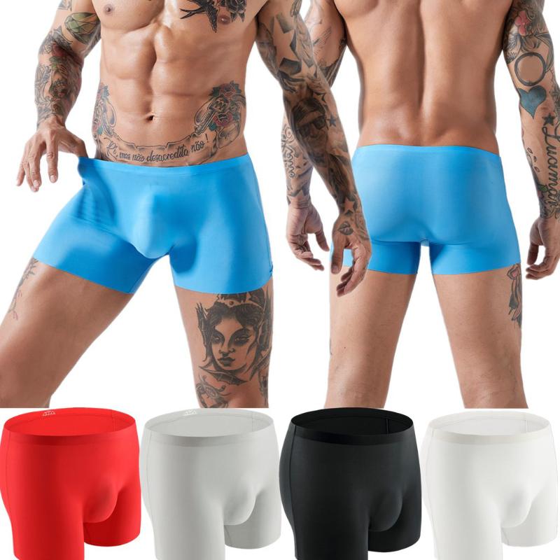 

Men's Underwear Men Sexy Underwear Shorts Underpants Pouch Soft Breathable Briefs Panties, Rd