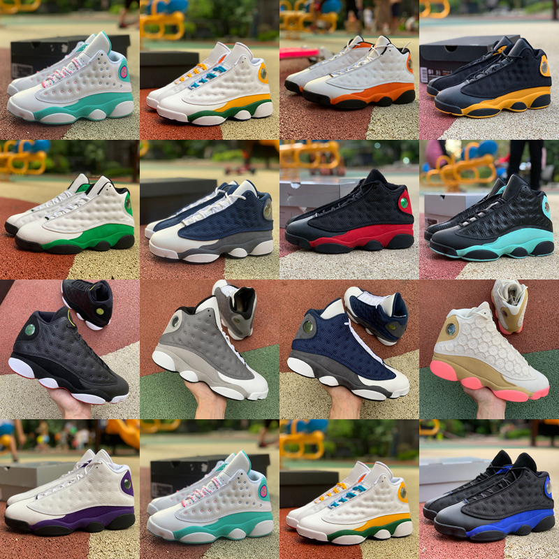 

13 13s New Jumpman Flint 2020 Basketball Shoes Size US 13 Mens Womens Lucky Green Soar Playground Lakers Sports Sneakers Trainers EUR 47, As photo 6