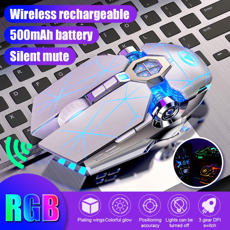 

A7 2.4GHz Wireless Optical Mouse Gamer 7 Keys 1600dpi New Game Wireless Mice with USB Receiver Mouse for PC Gaming Laptops