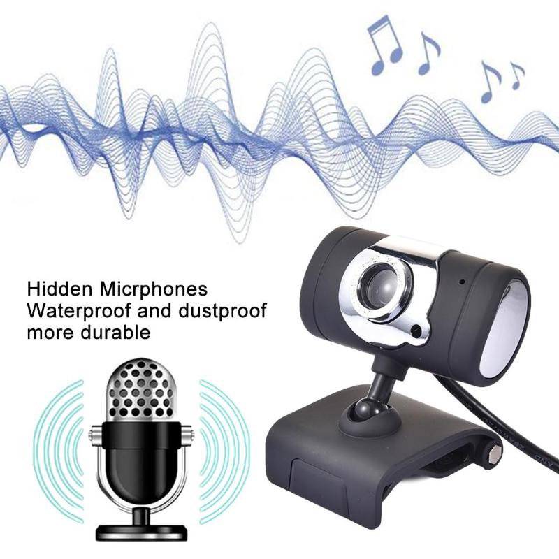 

HD 480P/1080P Webcam Manual Adjustable Focal Length Pixel USB Webcam Camera With Mic Computer Clip-on For PC Laptop car