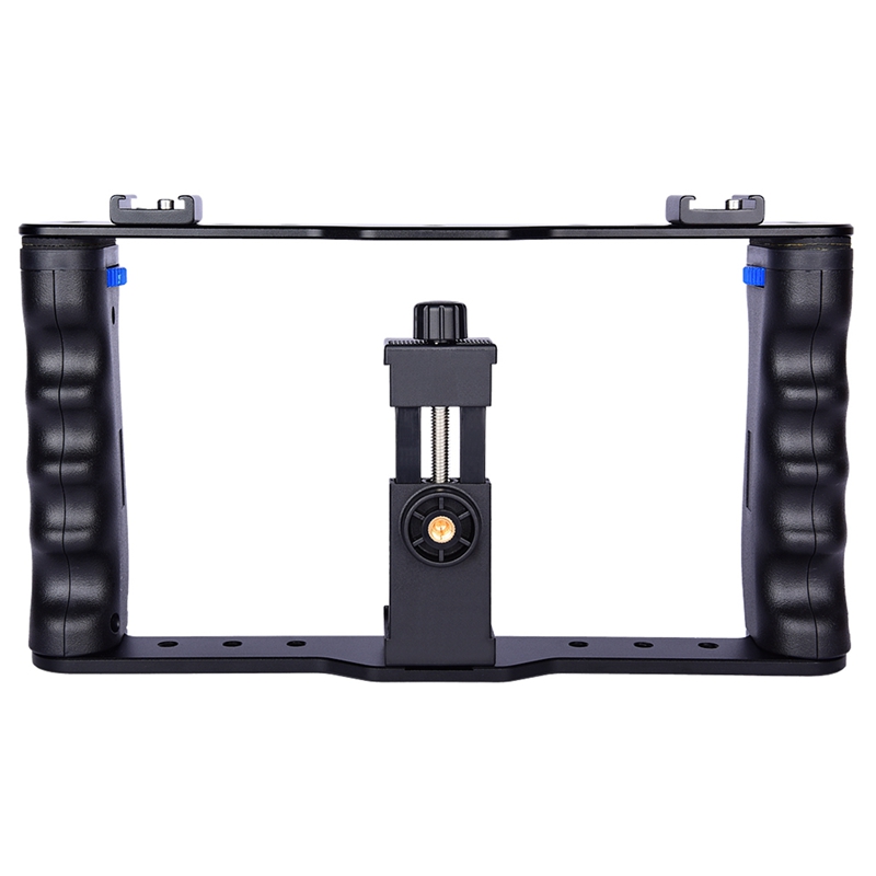 

Yelangu Smartphone Video Rig Filmmaking Vlogging Rig Cage Stabilizer For Mobile Phone Huawei Xs Max Xr 7 Plus
