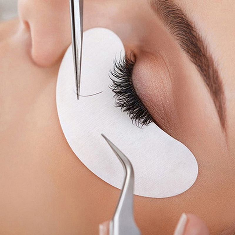 

False Eyelashes 10 Pairs Grafting Eyelash Under Eye Pads For Eyelash Extension Paper Sticker Wraps Clean Eye Lash Pad Gel Patch