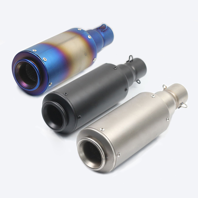 

51mm Universal Motorcycle Autobike ATV Exhaust Muffler Pipe with DB Killer 330mm