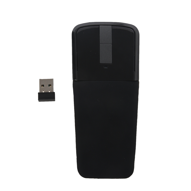

2.4Ghz Foldable Wireless Mouse Folding Arc Touch Slim Mouse Computer Gaming Mice for Surface PC Laptop