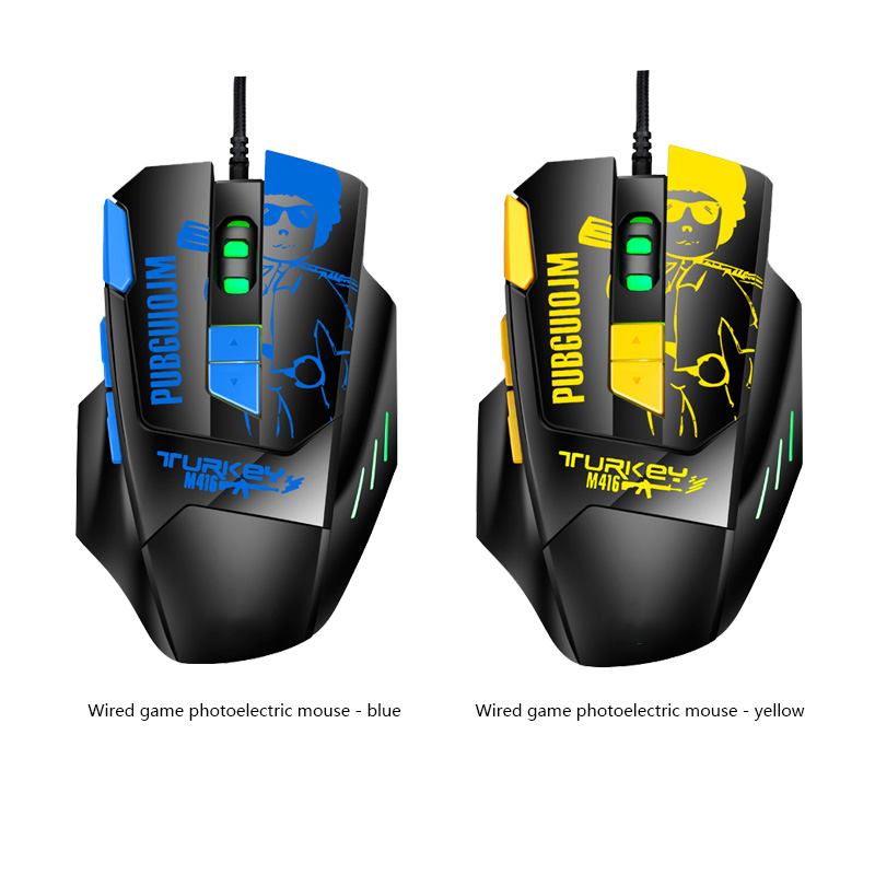 

4800dpi LED USB Profession Wired Gaming Mouse Computer Mouse Gamer Mice Game Silent For PC Laptop Two Modes