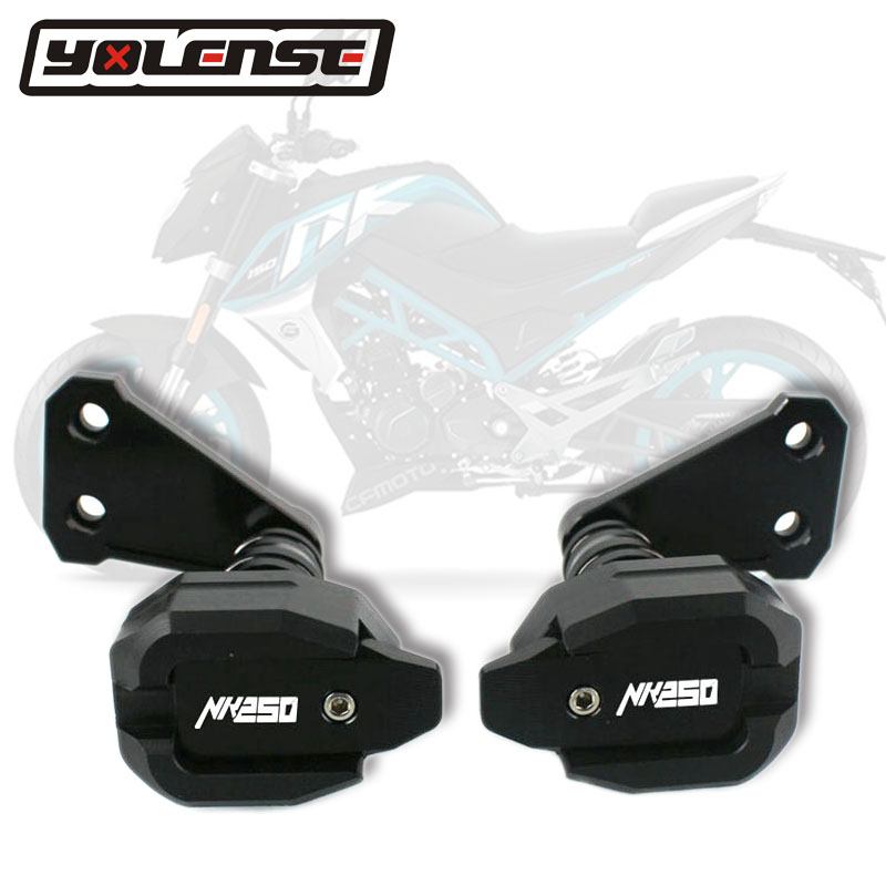 

For CFMOTO CF250 250 CF150 150 Motorcycle Falling Protection Frame Slider Fairing Guard Crash Pad Protector