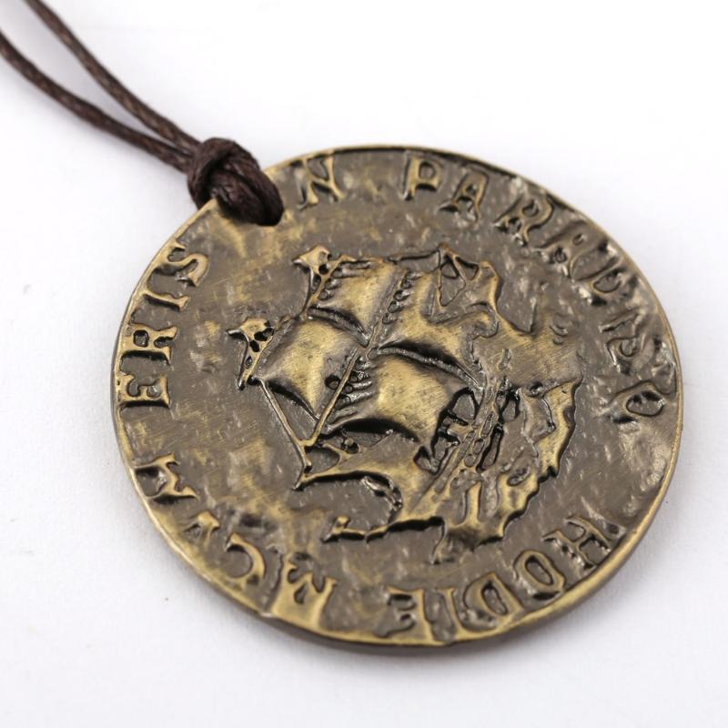

MS Jewelry Mysterious sea area Necklace Uncharted Pendant Necklace Friendship Men Women Game Choker Accessories