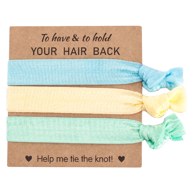 

Soild Favors Accessories Bridesmaid Hair Tie For Girls Hair Wedding
