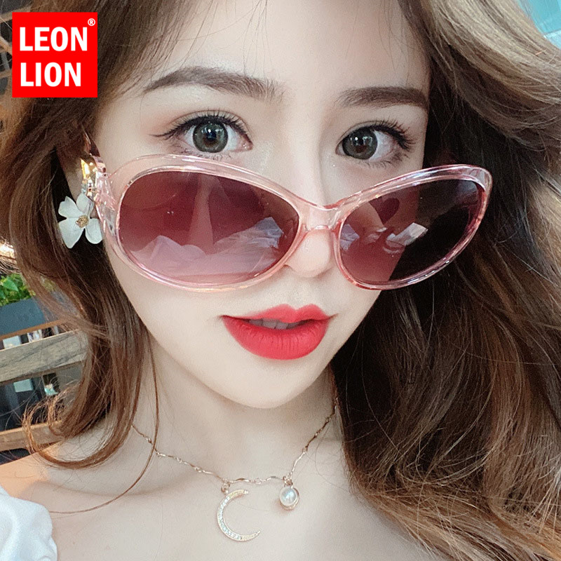 

LeonLion 2020 Retro Sunglasses Women Gradient Sunglasses Women Brand Designer Glasses For Mirror Feminino
