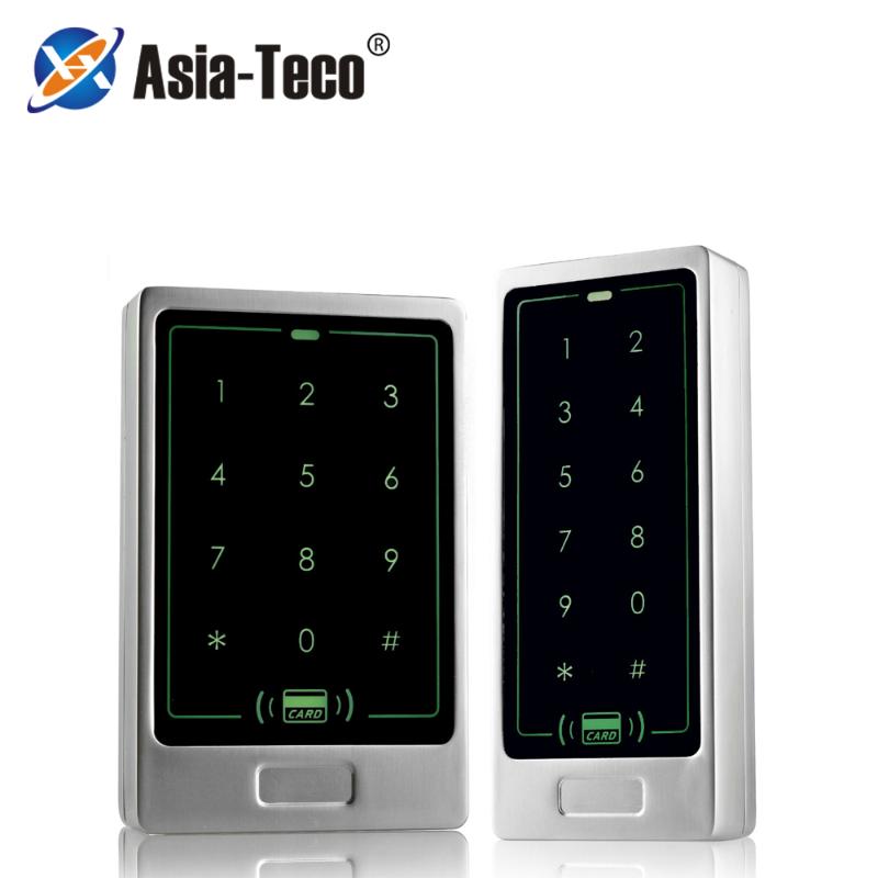 

125khz RFID Waterproof Access Control Metal Touch panel Keypad Reader Access Control Keypad 8000Users