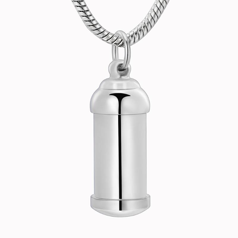 

Creamtion Jewelry For Ashes Necklace Souvenir Stainless Steel Cremation Jewelry For Ashes Memorial Pendant