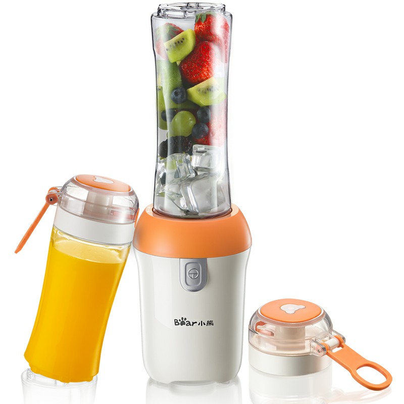 

Bear Mini Multi Portable Juicer 2 TRITAN Cups Electric Cooking Machine Blenders Mixer Ice Crush