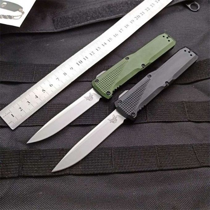 

butterfly 4600 double action S30V tactical self defense folding edc knife camping knife hunting knives xmas gift a3035