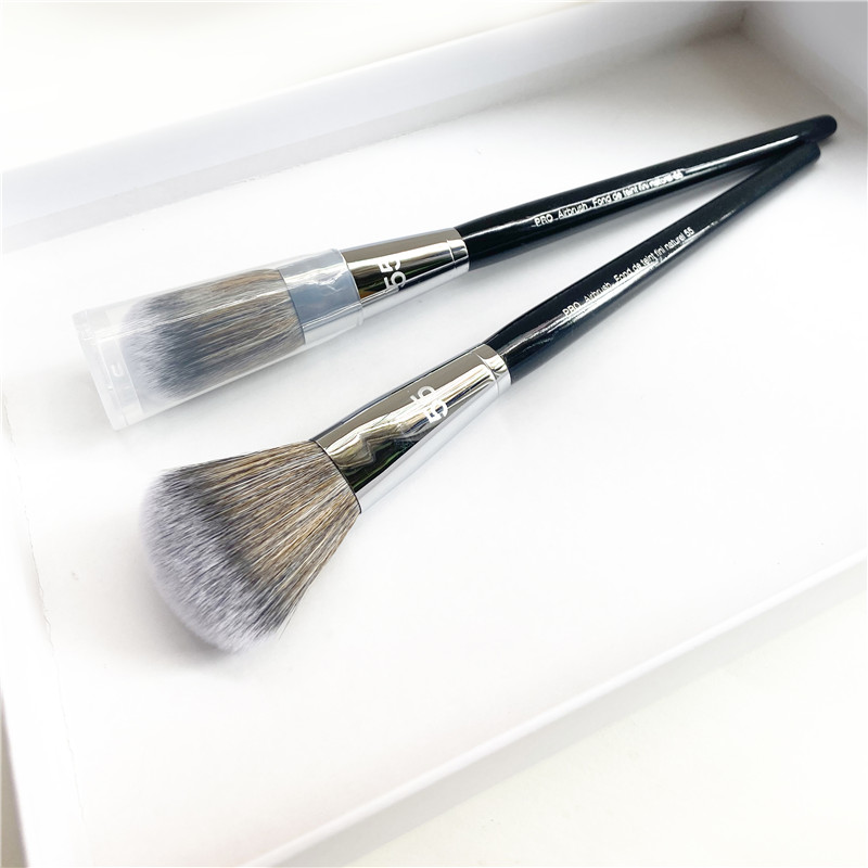 

Pro Airbrush #55 Foundation Makeup Brush Precisely Powder/Bronzer Foundation Sweep Cosmetics Tool