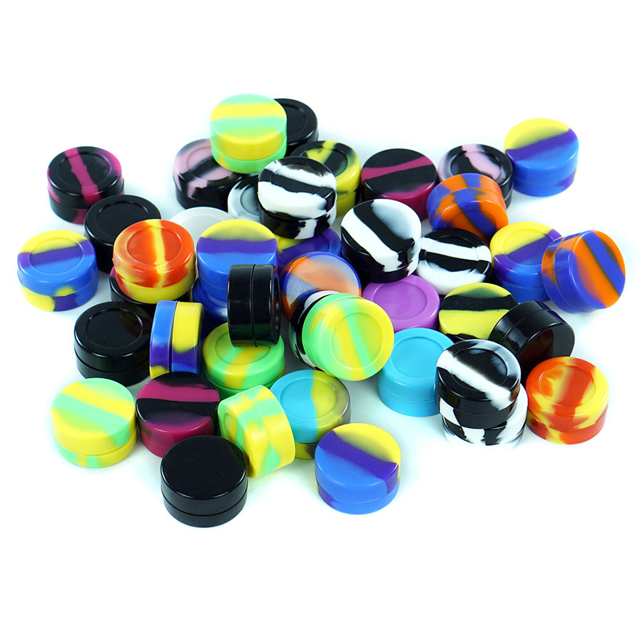 

7MLsilicone container smoking pipe accessories Food grade Silicone Non-Stick Dabber Sheets Dab Pad for Dry Herb Wax Oil easy to clean