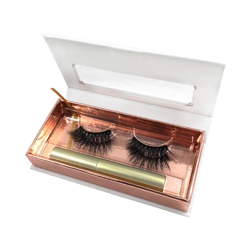 

Liquid Eyeliner with Waterproof 3D Magnetic Extension False Eyelashes Makeup Kit @ME88