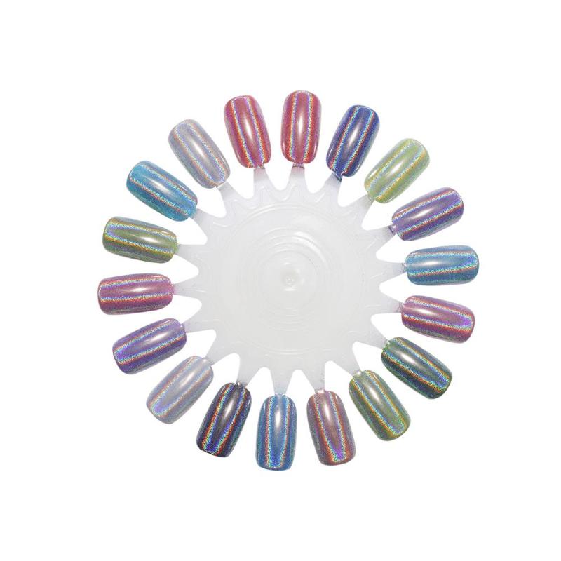 

Colorful Mirror Nail Powder Dust Laser Glitter Metallic Metal Effect Nails Art UV Gel Polish Chrome Pigment Nail Decorations
