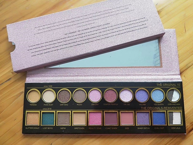 

Dropshipping New Brand beauty circa 1988 eye shadow 20 colors Eyeshadow palette the original 10 faced makeup palatte, Multi