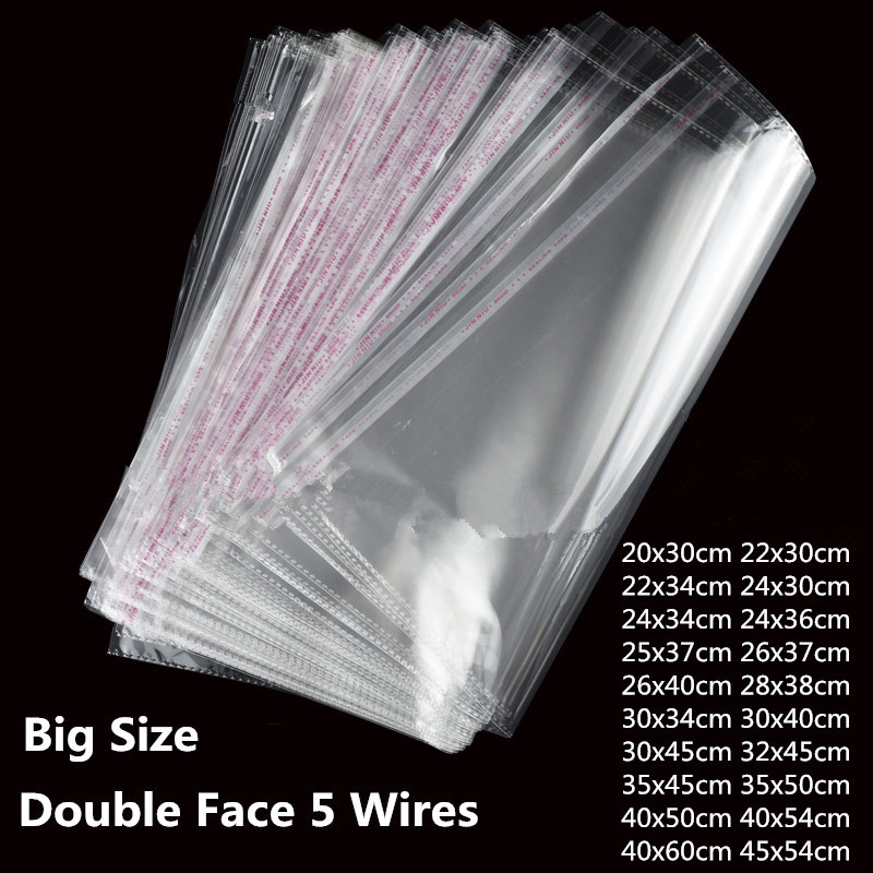 sealed plastic bags for clothes