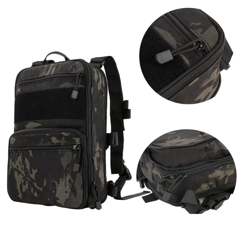 

Tactical Backpack 1000D Nylon Army Rucksack Outdoor Sports Camping Hiking Trekking Hunting Bags Variable Capacity Camouflage Bag, Wst-bp01-g
